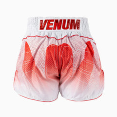 Venum 2.0 Kick-Thai-Shorts Weiß-Rot