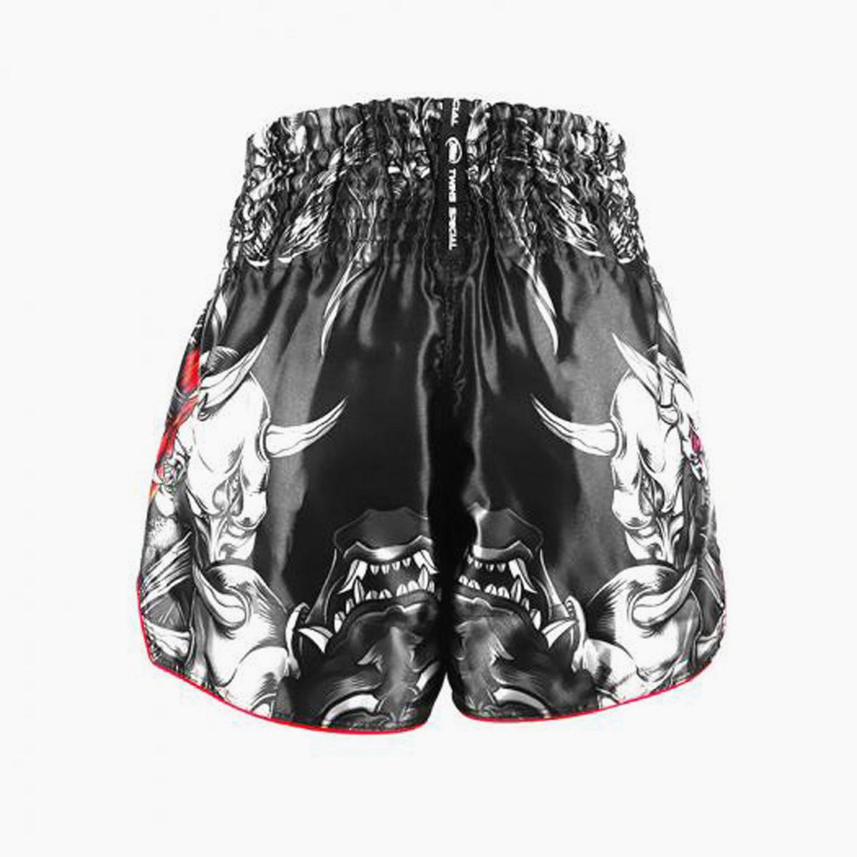 Twins Special Kick-Thai-Shorts Kabuki Schwarz