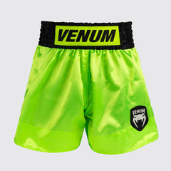 Venum Classic Evo Kick-Thai-Shorts Neon-Gelb-Schwarz