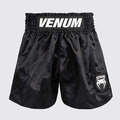Venum Classic Evo Kick-Thai-Shorts Schwarz-Weiß
