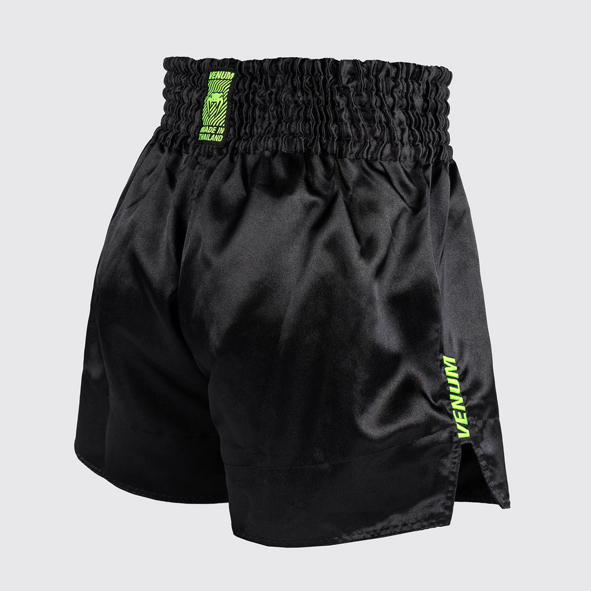 Venum Classic Evo Kick-Thai-Shorts Schwarz-Neon-Gelb