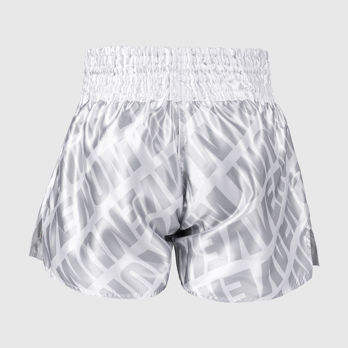 Venum Contender XT Kick-Thai-Shorts Weiß-Silber