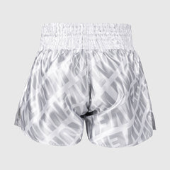 Venum Contender XT Kick-Thai-Shorts Weiß-Silber