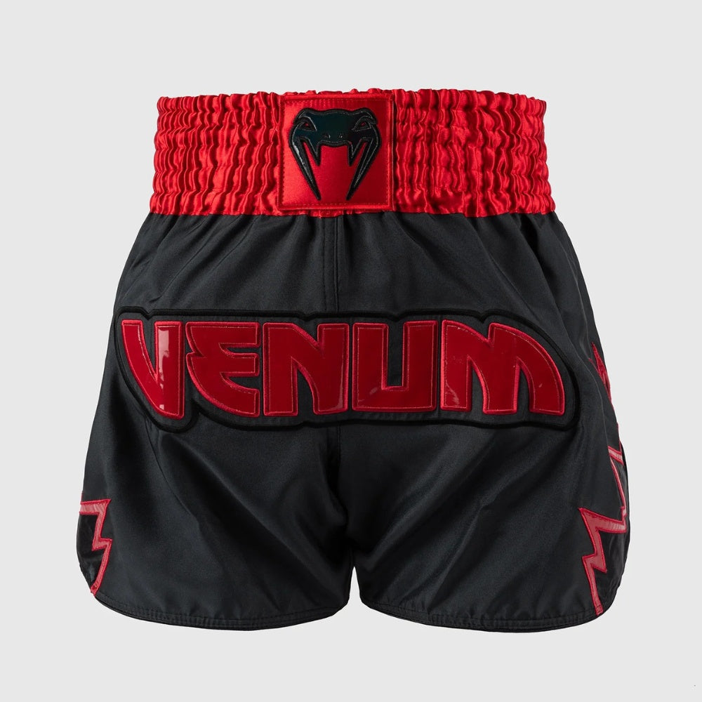 Venum Inferno 2.0 Grau-Rot Kick-Thai-Shorts
