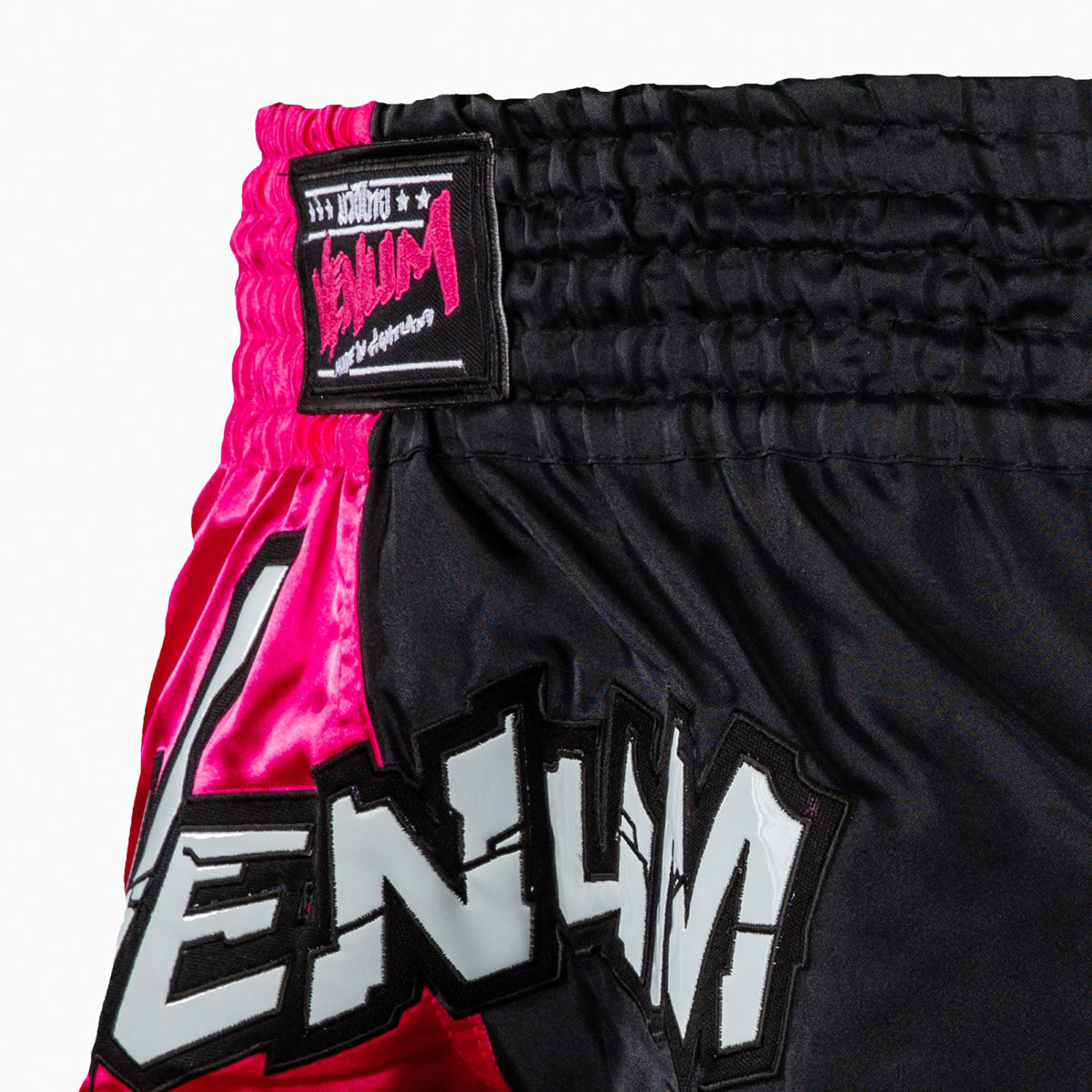 Venum Inferno 2.0 Kick-Thai-Shorts Rosa-Schwarz