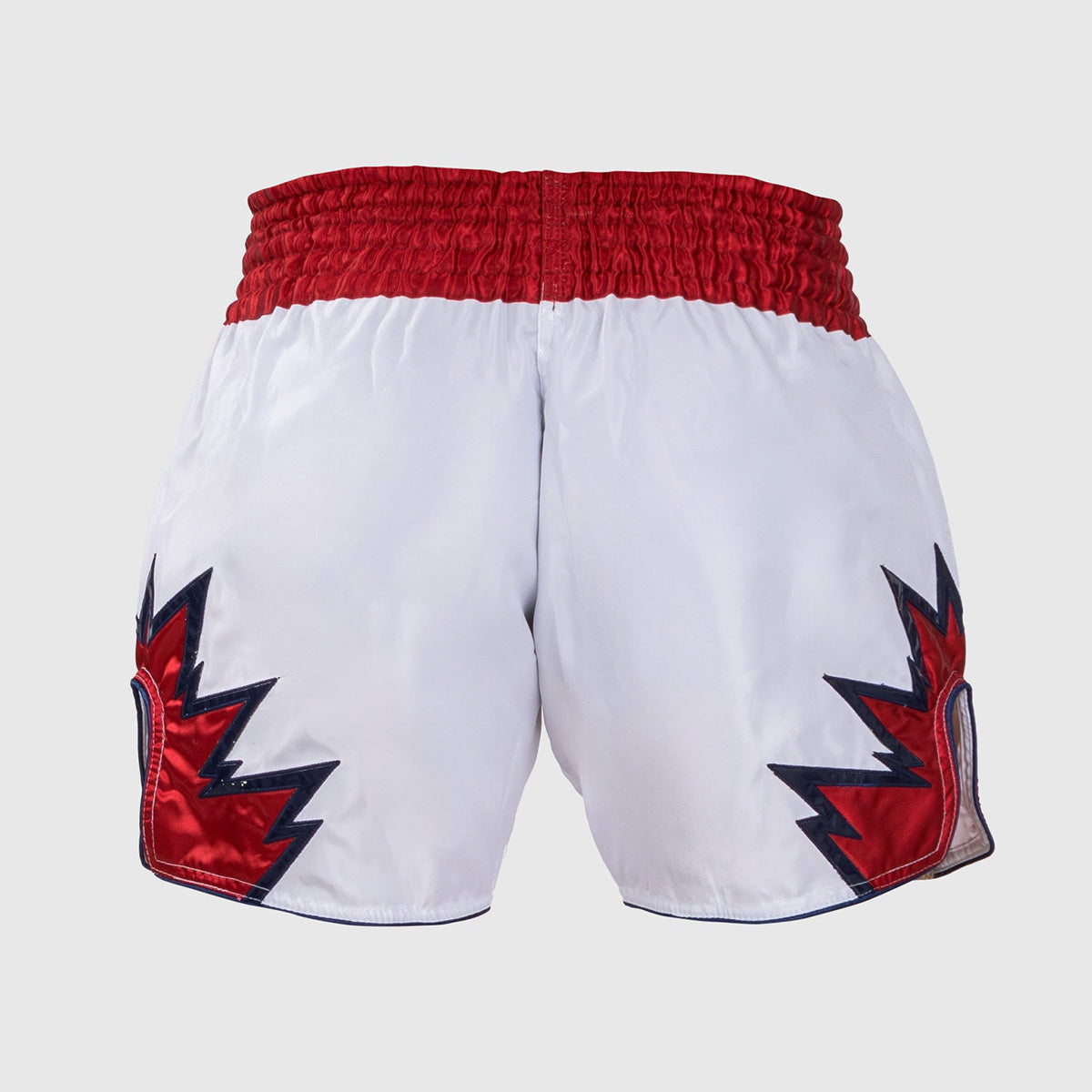 Venum Weiß-rotes Inferno Kick-Thai-Shorts