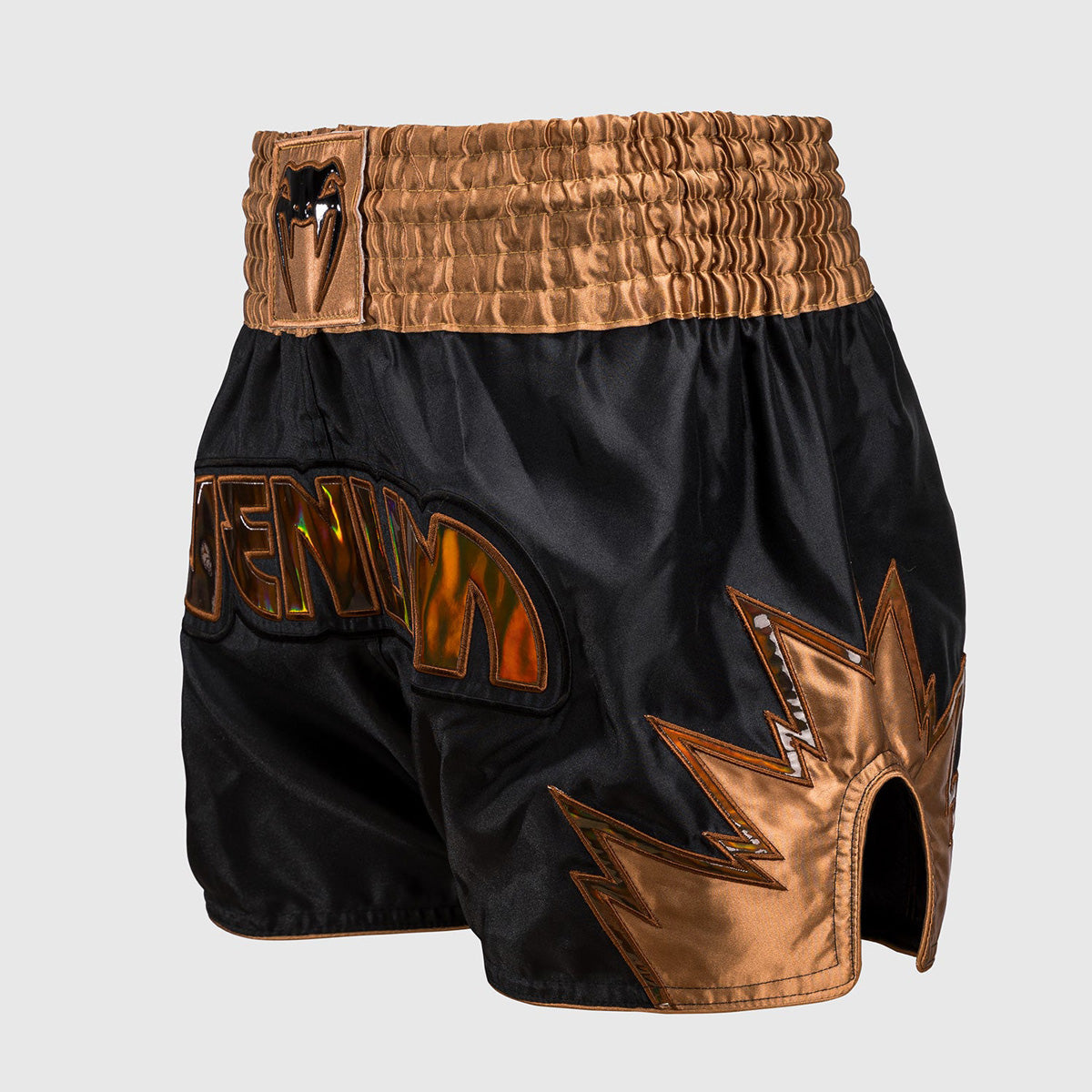 Venum Hölle Kick-Thai-Shorts Schwarz-Bronze