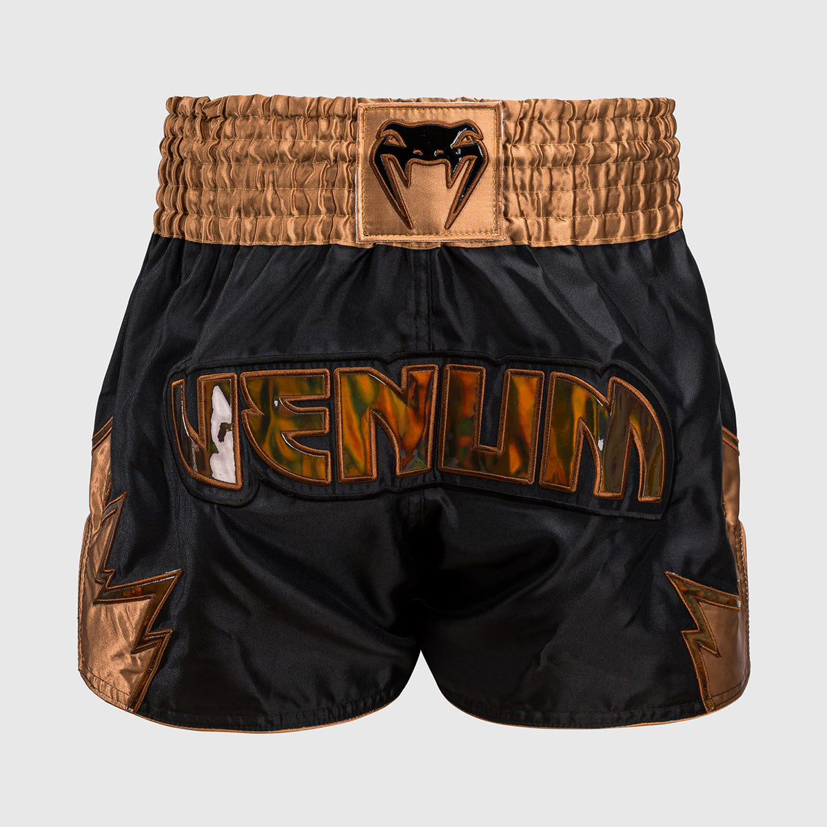 Venum Hölle Kick-Thai-Shorts Schwarz-Bronze