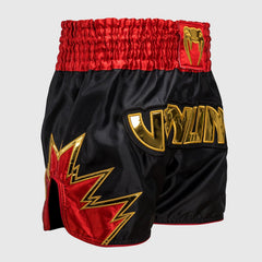 Venum Hölle Kick-Thai-Shorts Schwarz-Gold-Rot