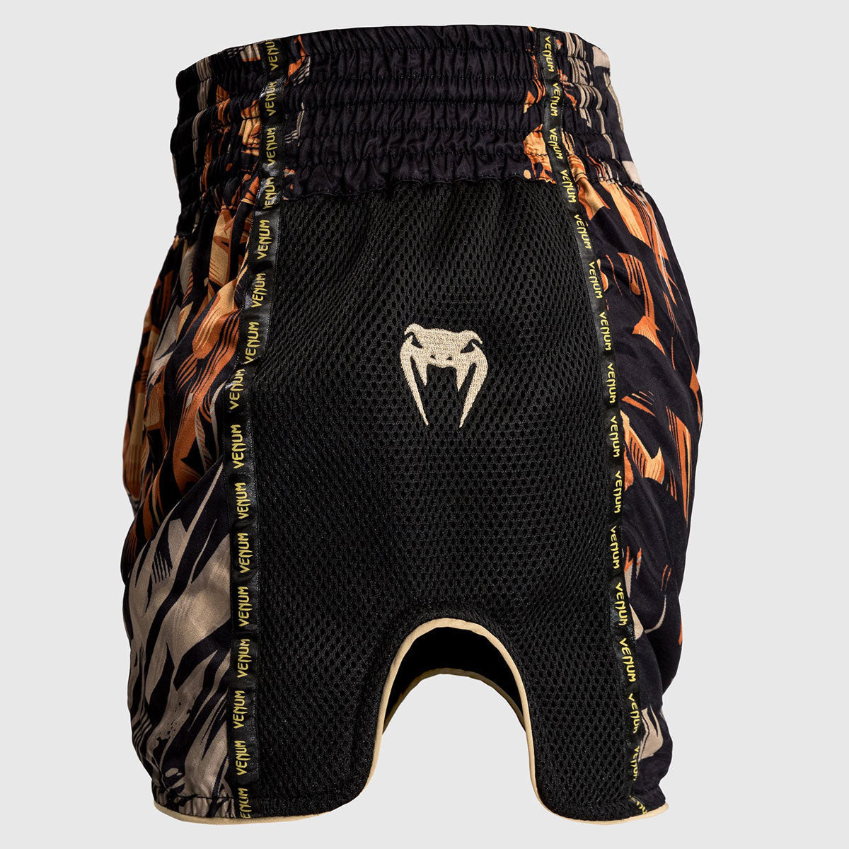 Venum Tiger Kick-Thai-Shorts Schwarz-Orange
