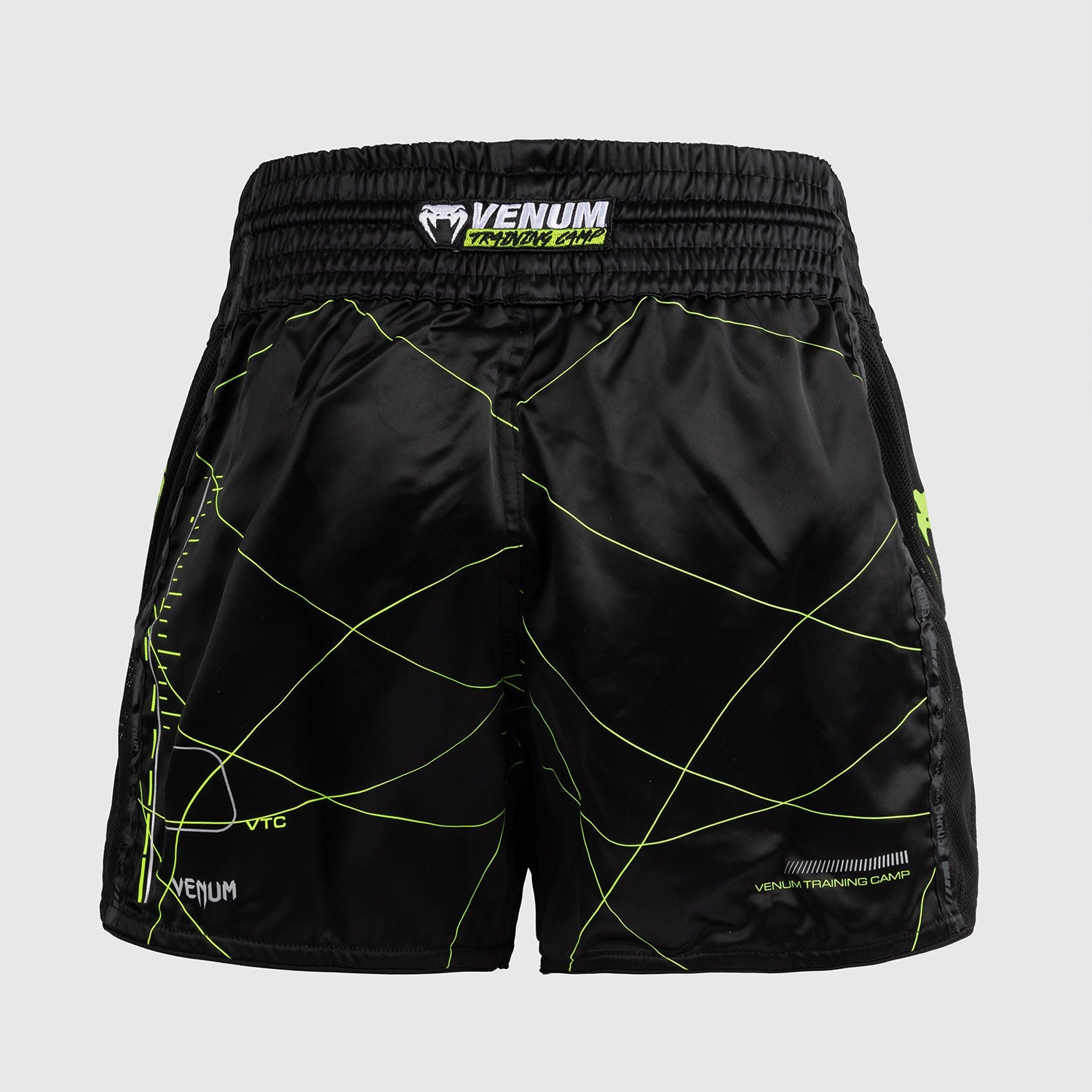 Venum Training Camp 4.0 Kick-Thai-Shorts Schwarz-Schwarz-Grün