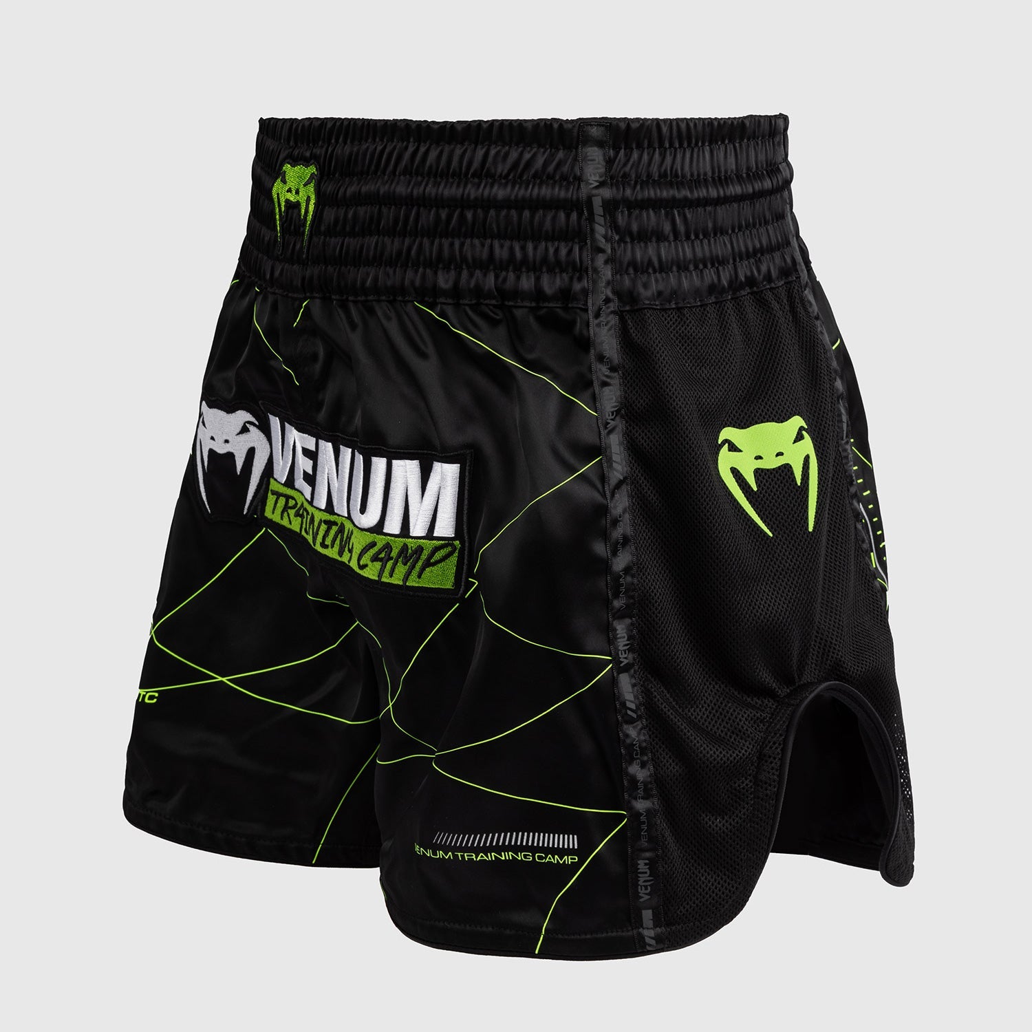 Venum Training Camp 4.0 Kick-Thai-Shorts Schwarz-Schwarz-Grün
