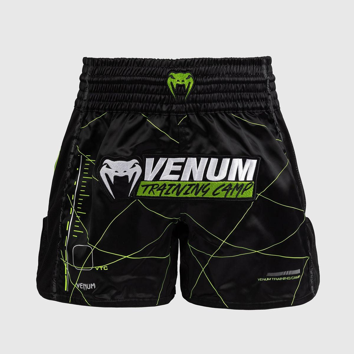 Venum Training Camp 4.0 Kick-Thai-Shorts Schwarz-Schwarz-Grün