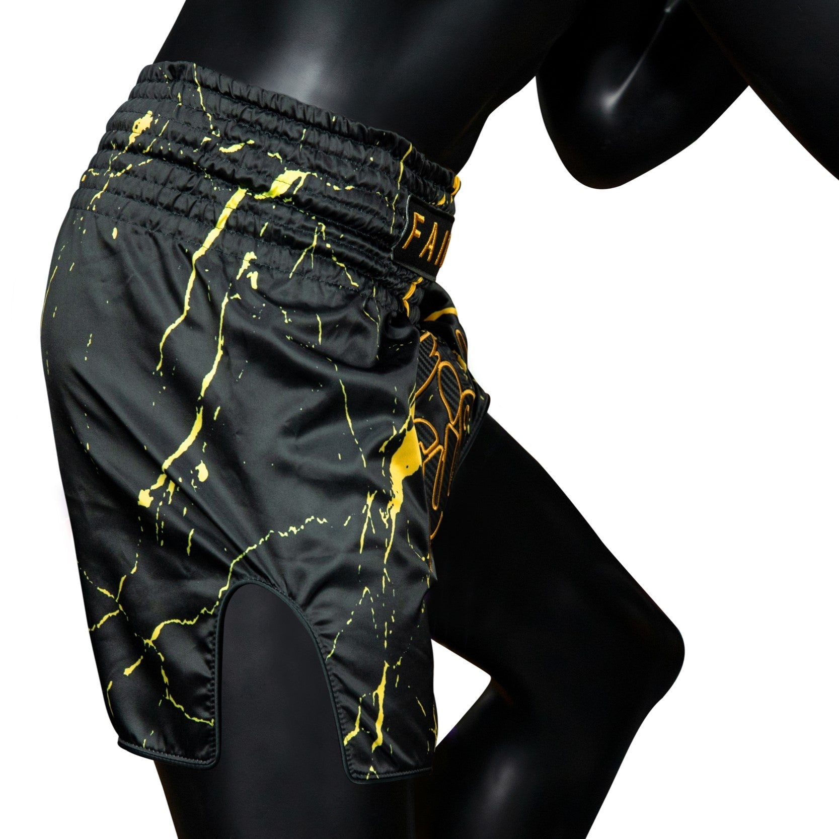 Fairtex Kick-Thai Shorts BS1947 Black Marble