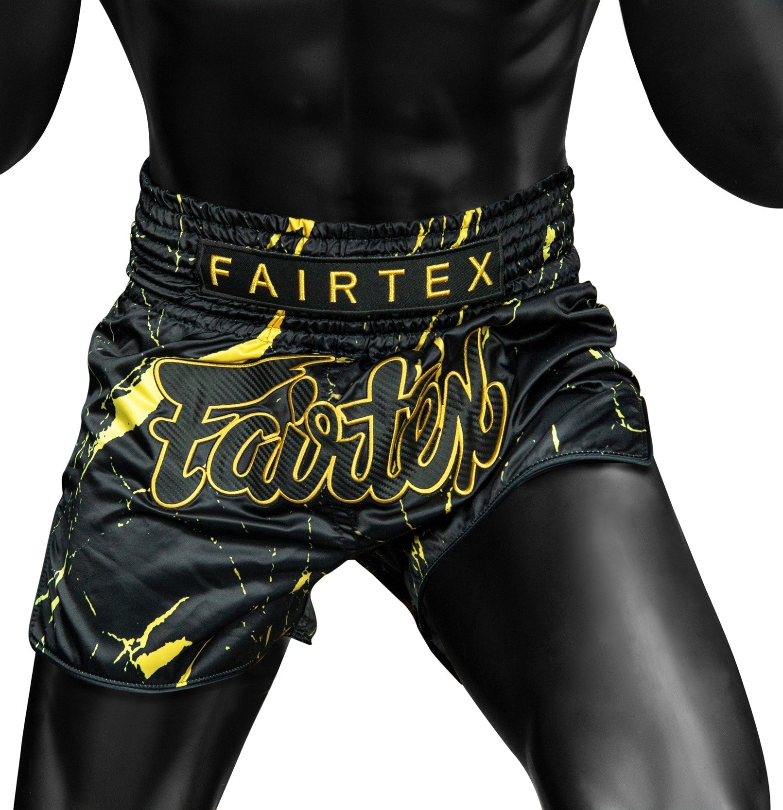 Fairtex Kick-Thai Shorts BS1947 Black Marble