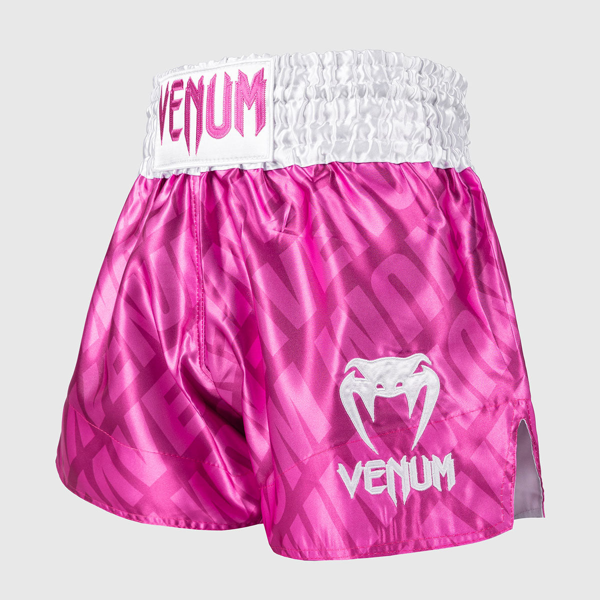 Venum Contender XT Kick-Thai-Shorts Candy-Rosa-Weiß