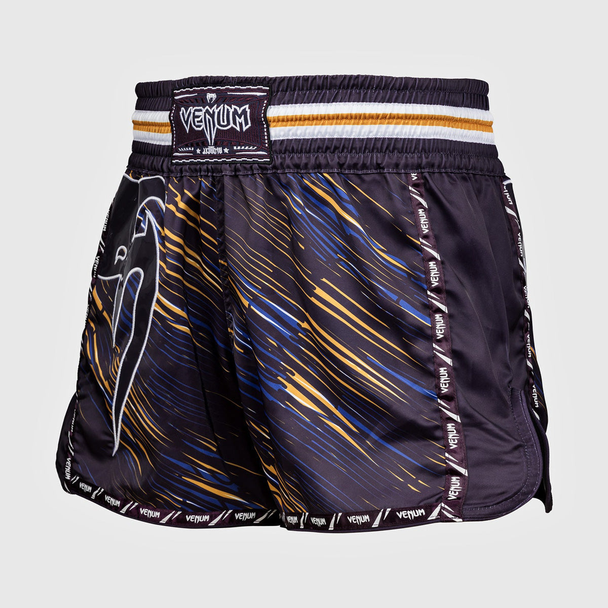 Venum Giant Dunkelviolett Kick-Thai-Shorts Purpel