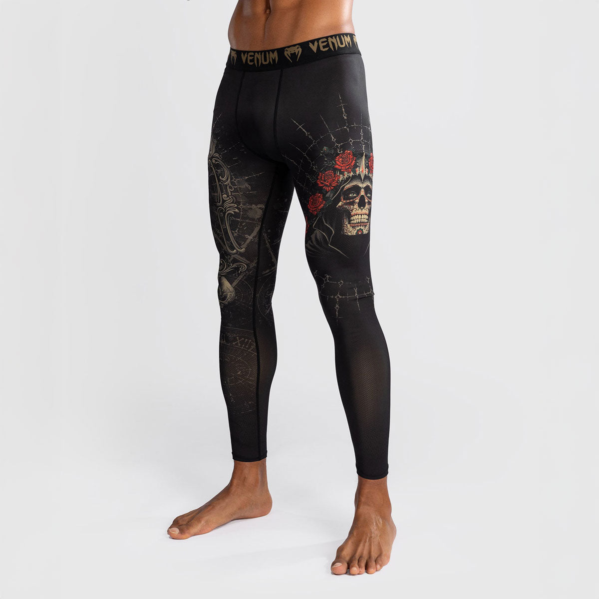 Kompressionshosen Venum Santa Muerte 5.0 Schwarz-Gold