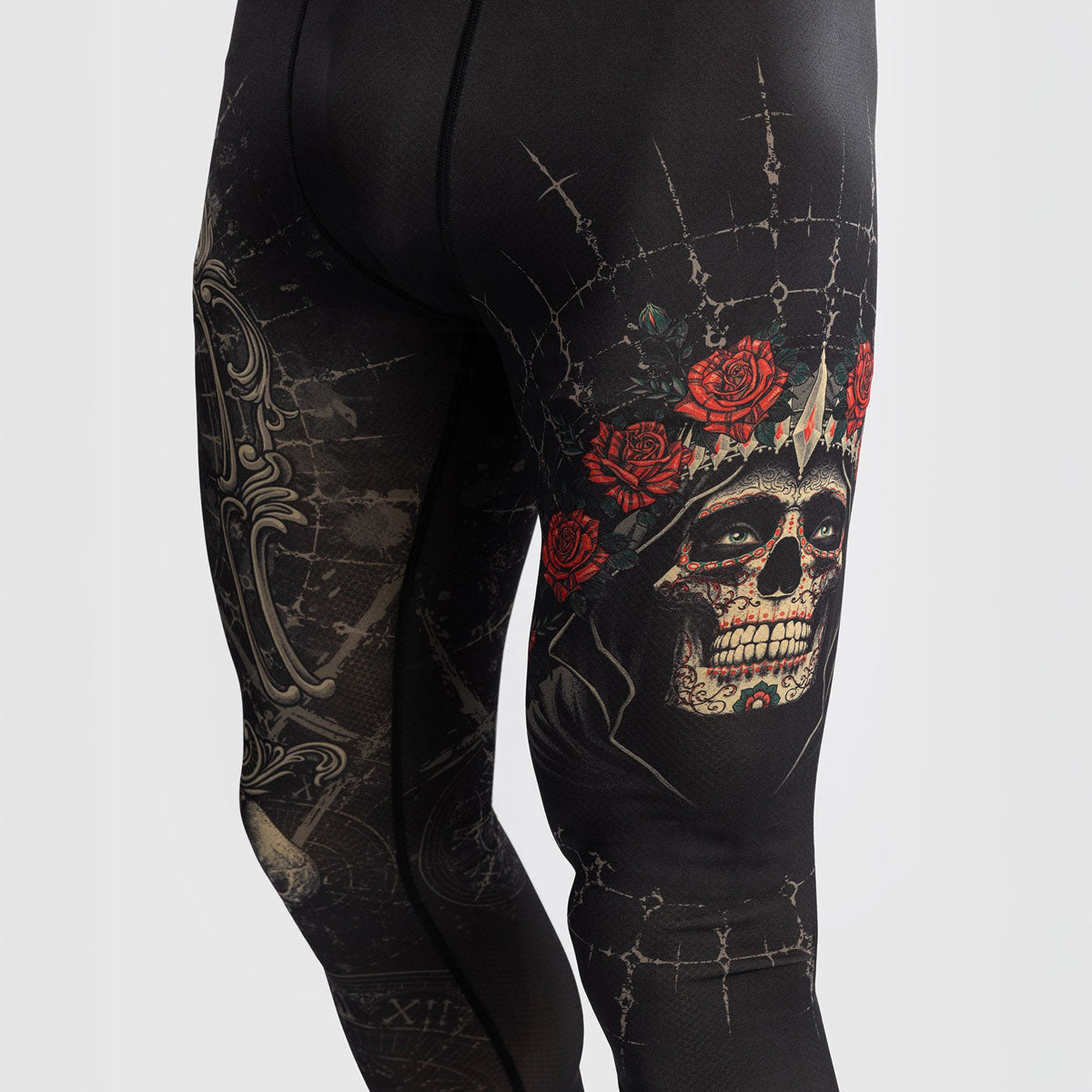 Kompressionshosen Venum Santa Muerte 5.0 Schwarz-Gold