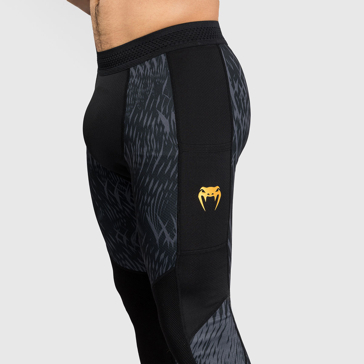 Kompressionshosen Venum x Chimaev Wild Borz Schwarz