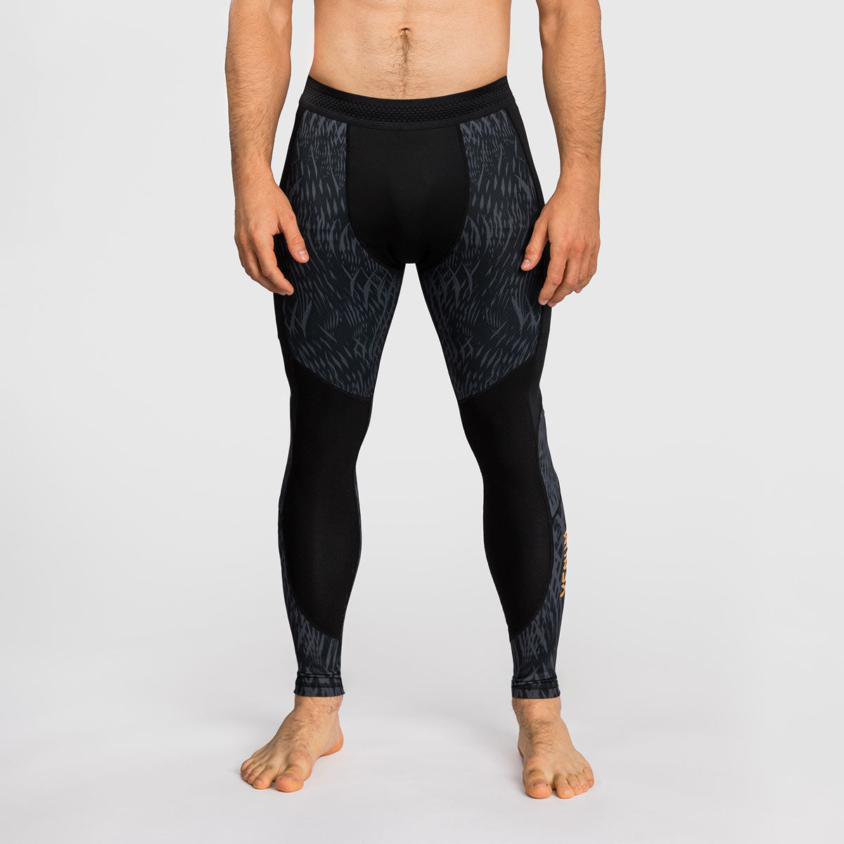 Kompressionshosen Venum x Chimaev Wild Borz Schwarz