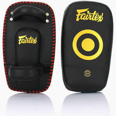 Pao Fairtex Mikrofaser Gebogen Klein KPLC6 Schwarz-Gold
