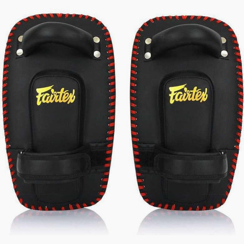 Pao Fairtex Mikrofaser Gebogen Klein KPLC6 Schwarz-Gold