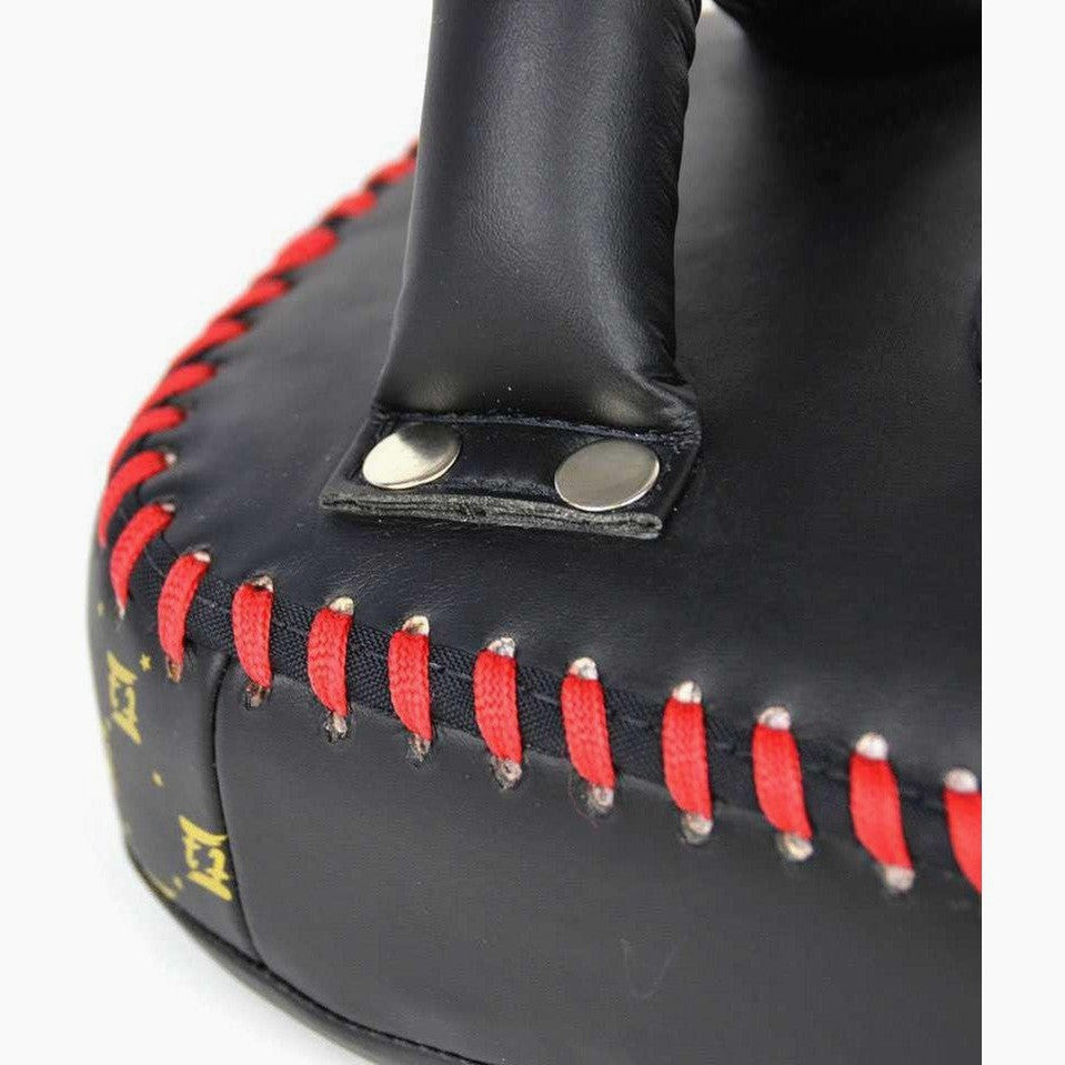 Pao Fairtex Mikrofaser Gebogen Klein KPLC6 Schwarz-Gold