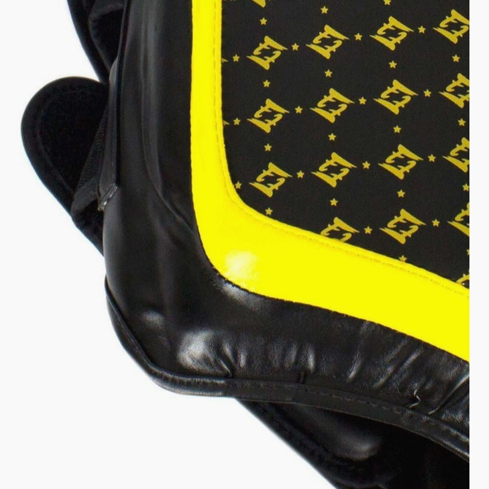 Oberschenkelschützer Fairtex TP4 Schwarz-Gelb