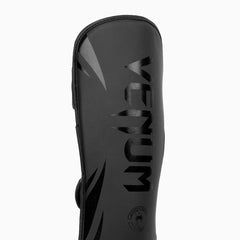 Schienbeinschoner Kind Venum Challenger Schwarz-schwarz