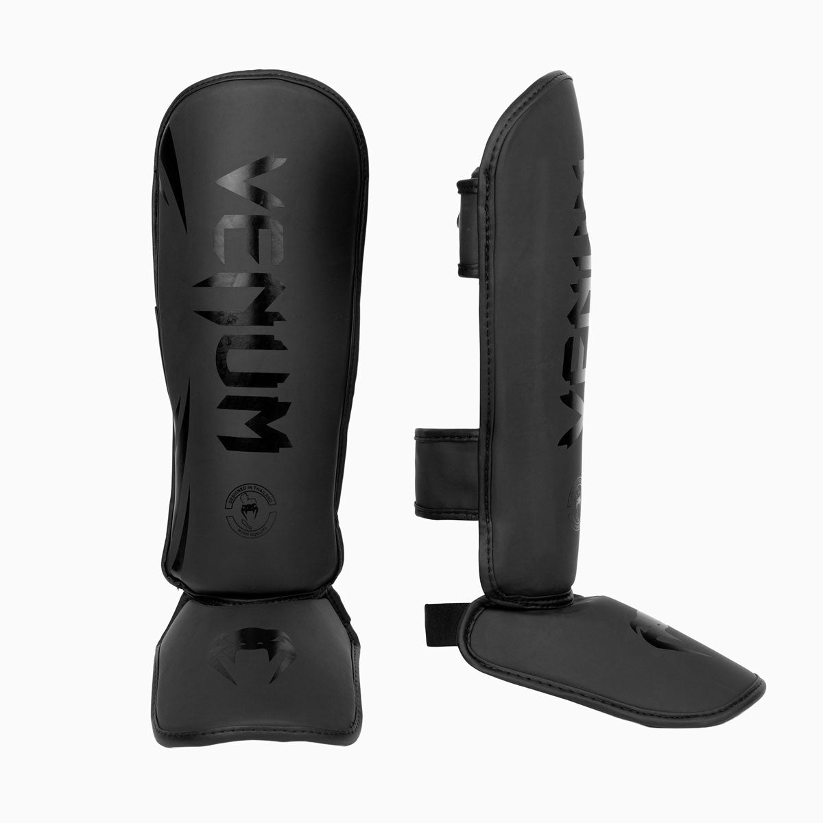 Schienbeinschoner Kind Venum Challenger Schwarz-schwarz