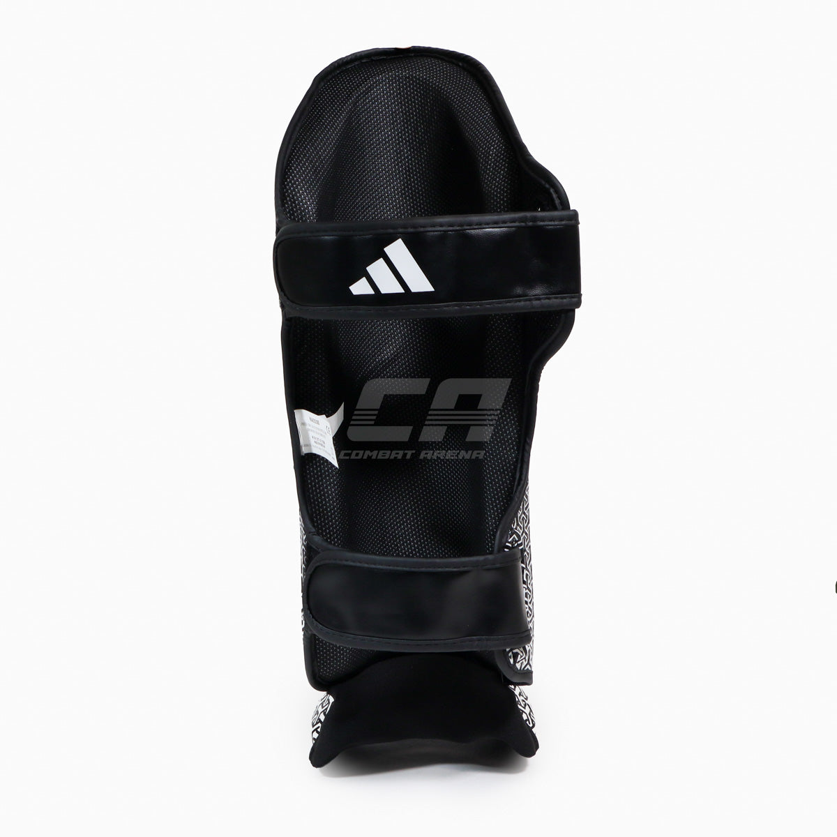 Schienbeinschoner mit Parafuss Adidas Pro Kickboxing WAKO Schwarz-Weiß