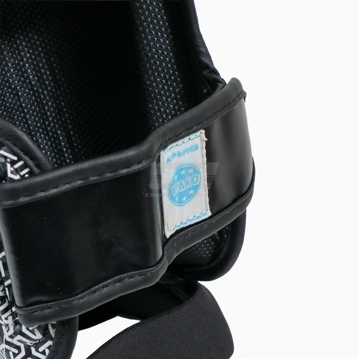 Schienbeinschoner mit Parafuss Adidas Pro Kickboxing WAKO Schwarz-Weiß