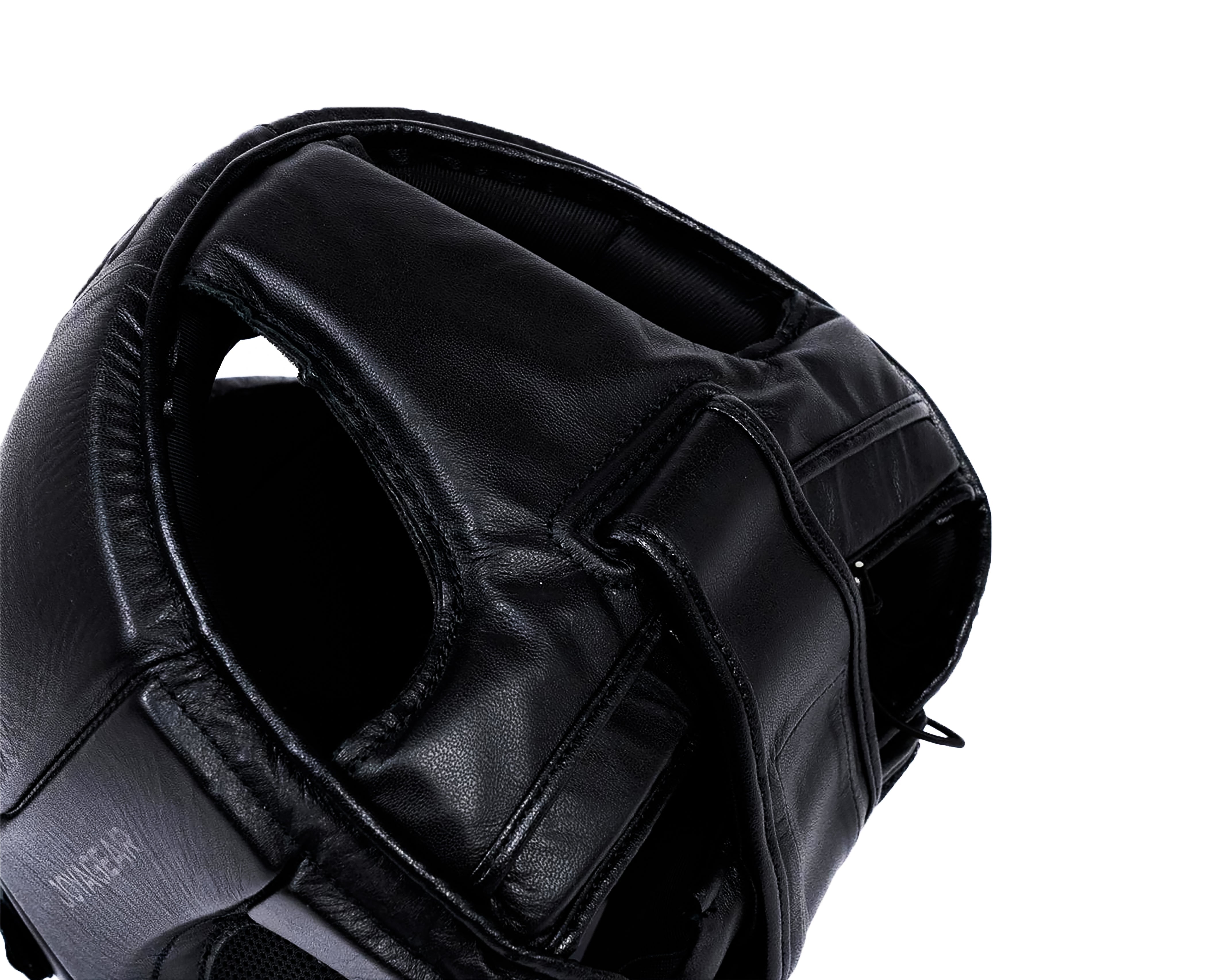 Joyagear Elite Performance Headgear Leather Black