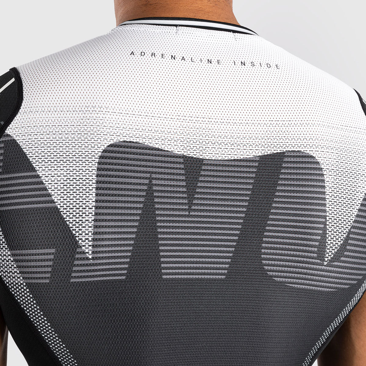 Venum Adrenaline Rashguard Kurzarm Schwarz-Grau
