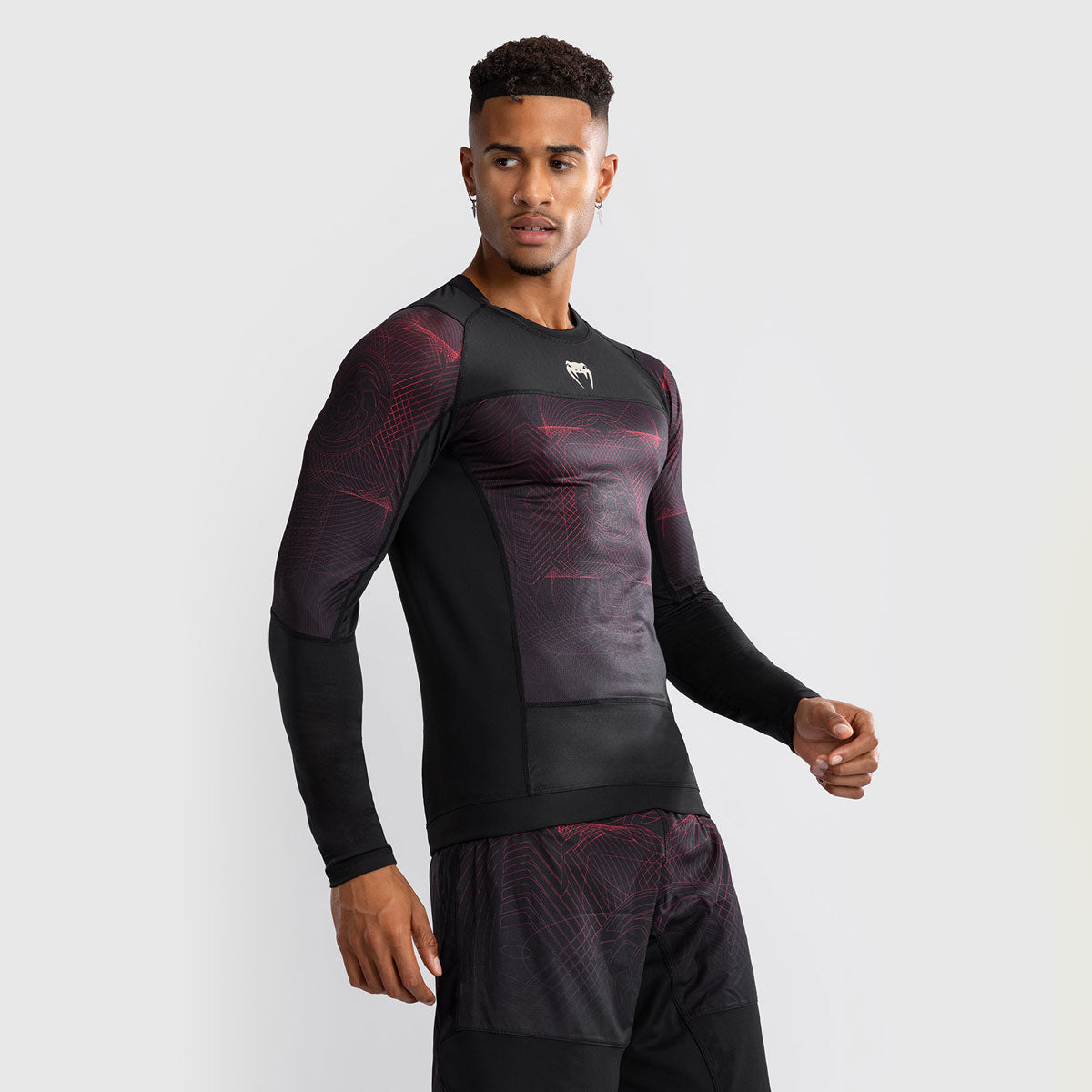 Venum G-Fit Air langärmlig Schwarz-Rot