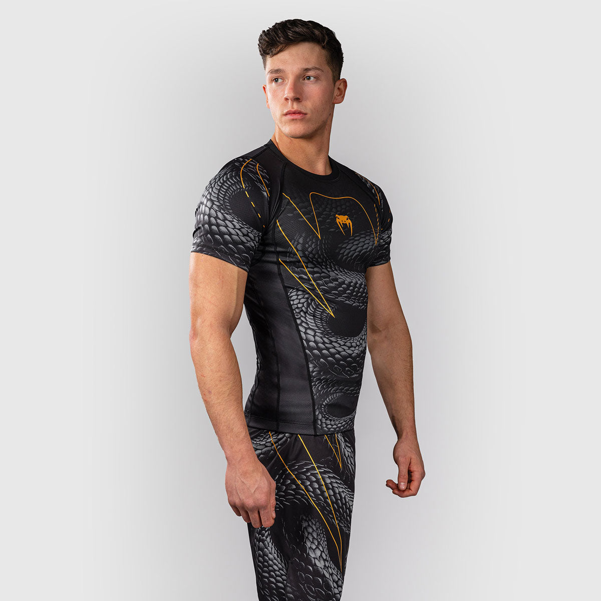 Venum Matupa Rashguard Kurzarm Schwarz-Grau