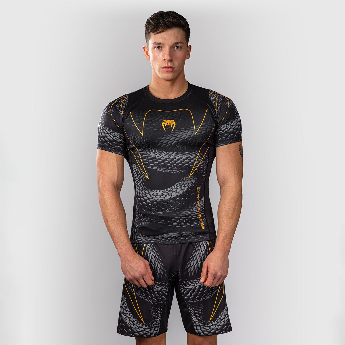 Venum Matupa Rashguard Kurzarm Schwarz-Grau