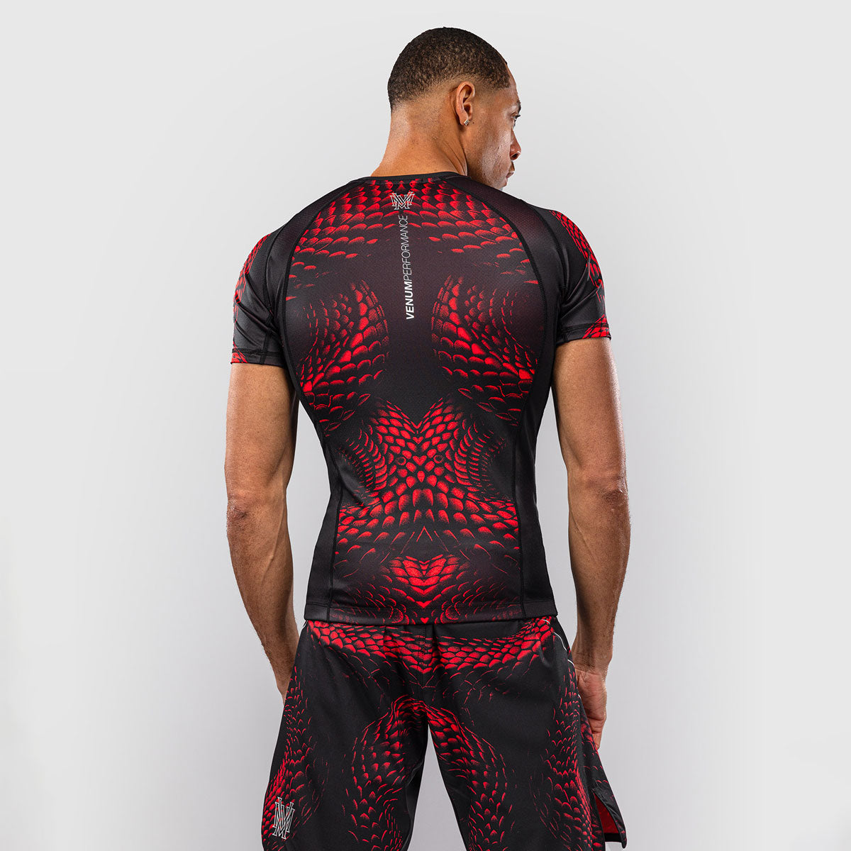 Venum Matupa Rashguard Kurzarm Schwarz-Rot