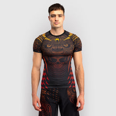 Venum Quetzal Fury Rashguard Kurzarm Schwarz-Rot