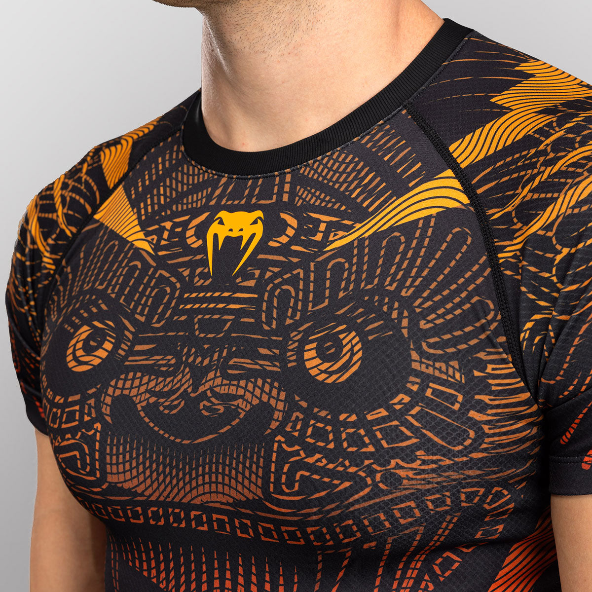 Venum Quetzal Fury Rashguard Kurzarm Schwarz-Rot