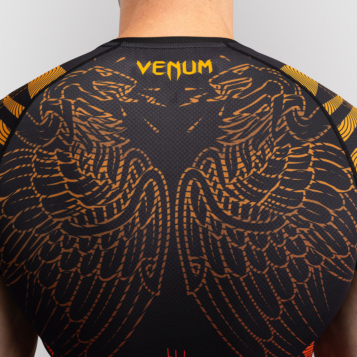 Venum Quetzal Fury Rashguard Kurzarm Schwarz-Rot
