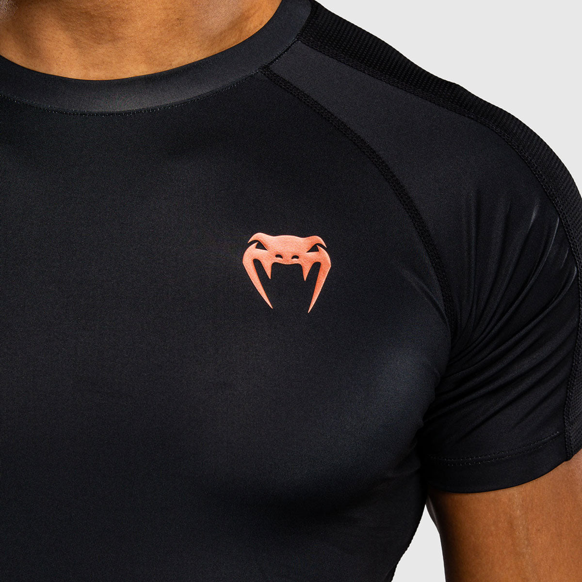 Venum Thunder Dragon Rashguard Kurzarm Schwarz