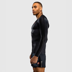 Venum Thunder Dragon Rashguard Langarm Schwarz