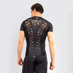 Venum Tiger Rashguard Kurzarm Schwarz