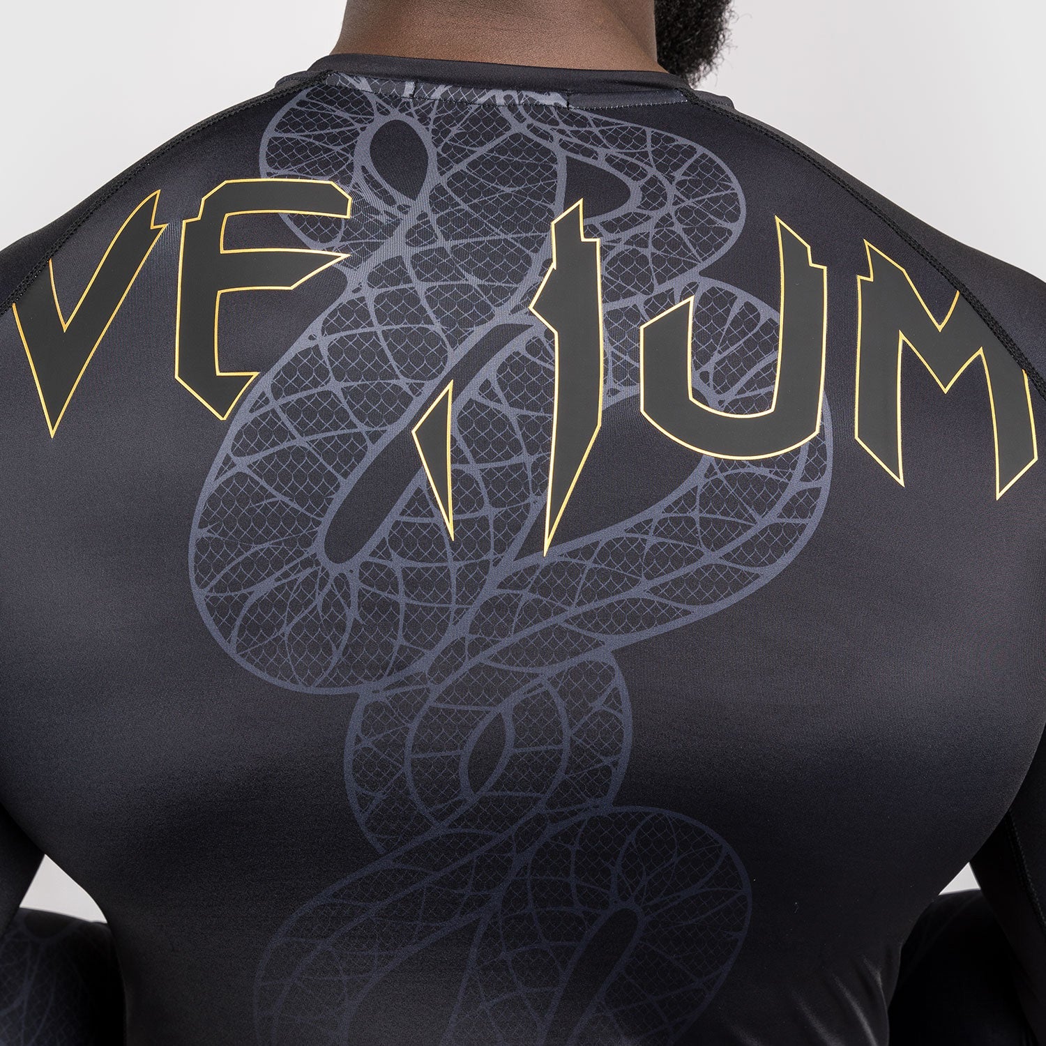 Venum Serpenti langärmlig Schwarz