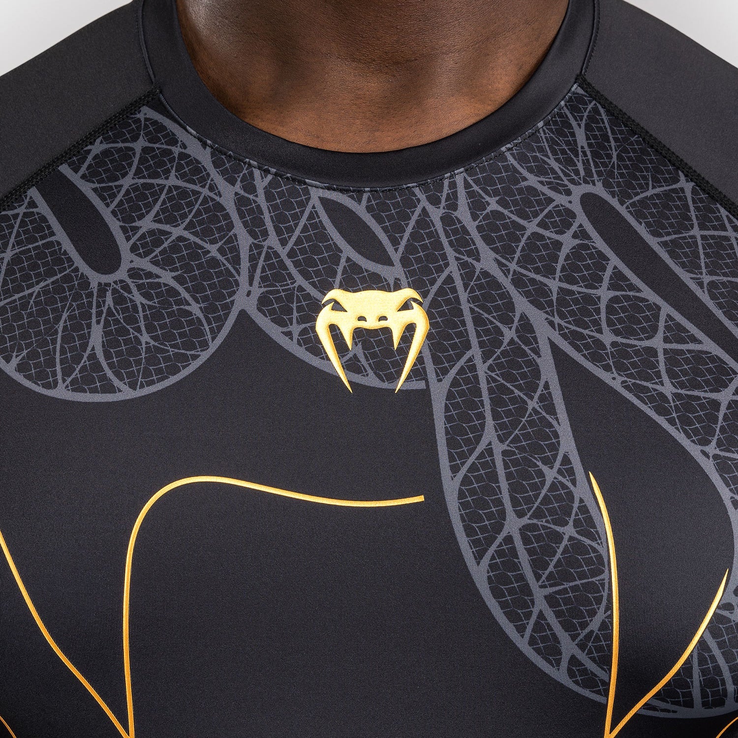 Venum Serpenti langärmlig Schwarz