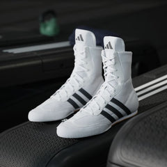 Boxschuhe Adidas Box Hog 2 Schwarz-Weiß