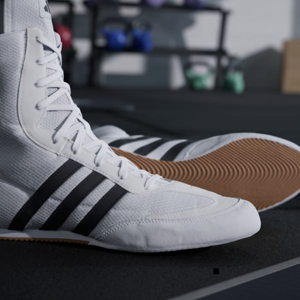 Boxschuhe Adidas Box Hog 2 Schwarz-Weiß