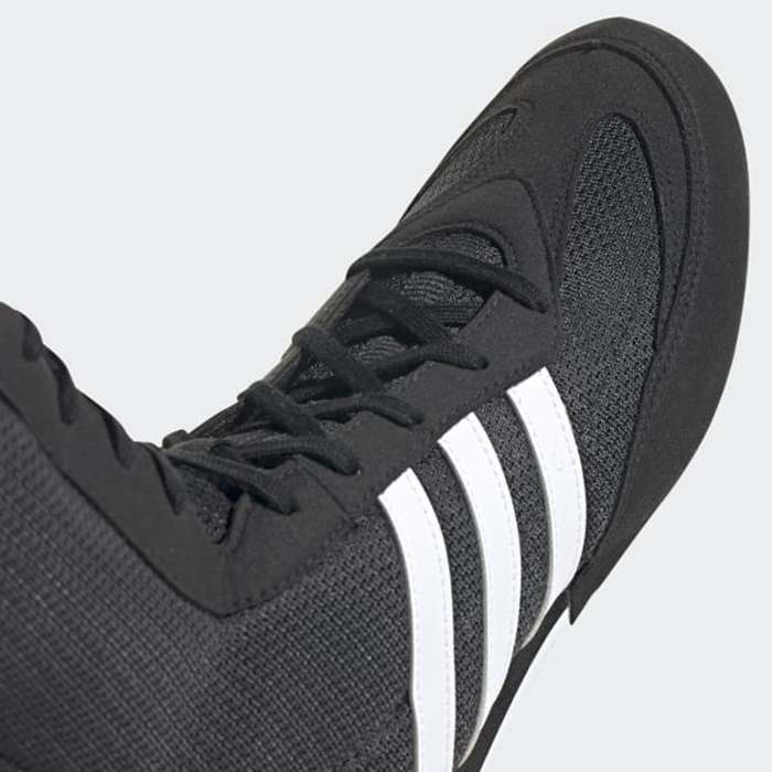 Boxschuhe Adidas Box Hog 2 Schwarz-Weiß